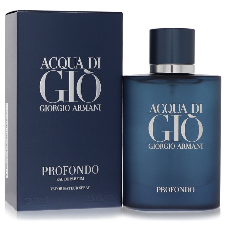 Acqua Di Gio Profondo by Giorgio Armani Men Eau De Parfum Spray 2.5 oz Image