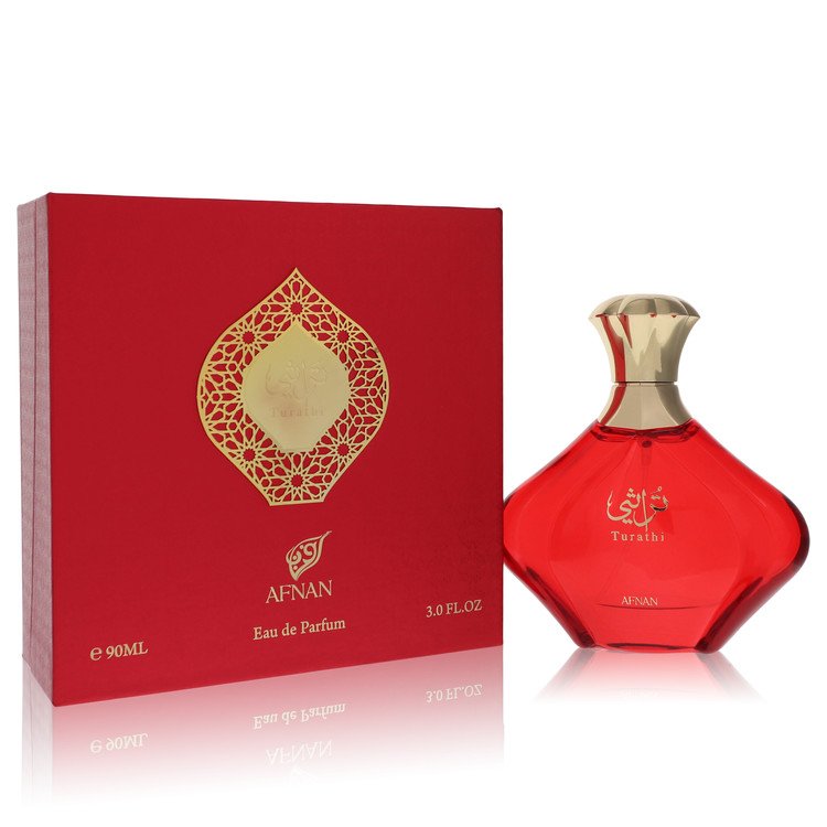 Afnan Turathi Red by Afnan Women Eau De Parfum Spray 3 oz Image