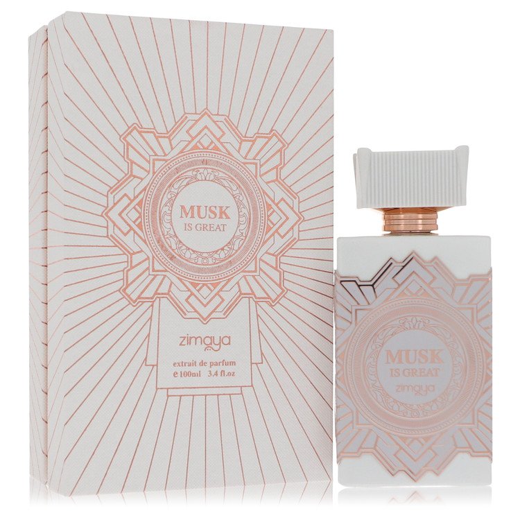 Afnan Musk Is Great Perfume 3.4 oz Extrait De Parfum Spray (Unisex) for Women