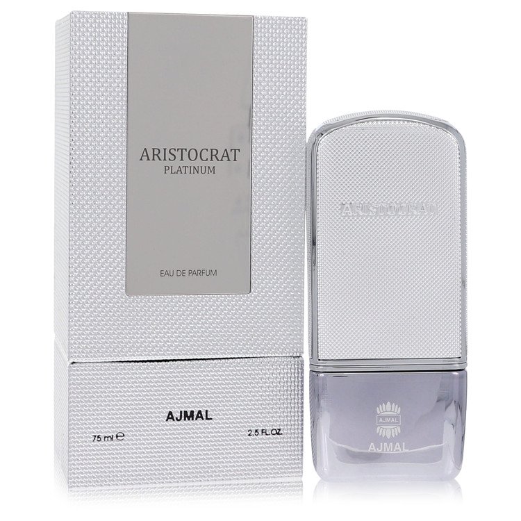 Ajmal Aristocrat Platinum by Ajmal Men Eau De Parfum Spray 2.5 oz Image