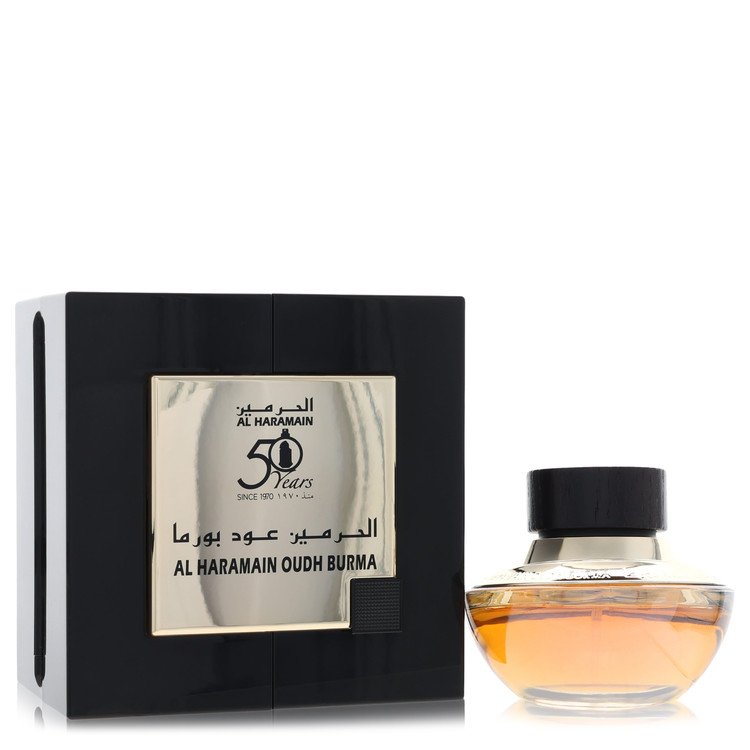 Authentic Al Haramain Oudh Burma Eau De Parfum Spray (Unisex) 3.4 oz Outlet Batch Verified Bottle