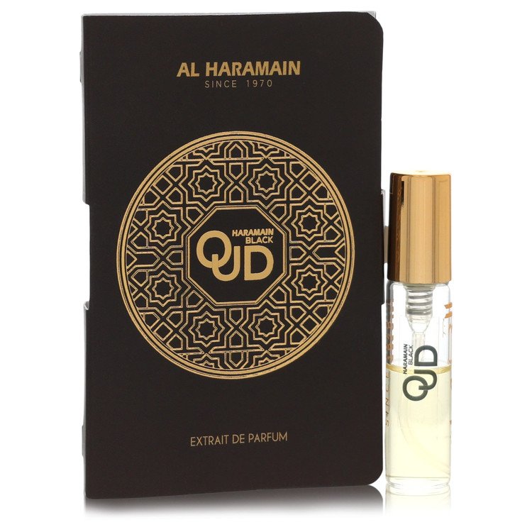 Authentic Al Haramain Black Oudh Vial (sample) .5 oz Outlet Batch Verified Bottle