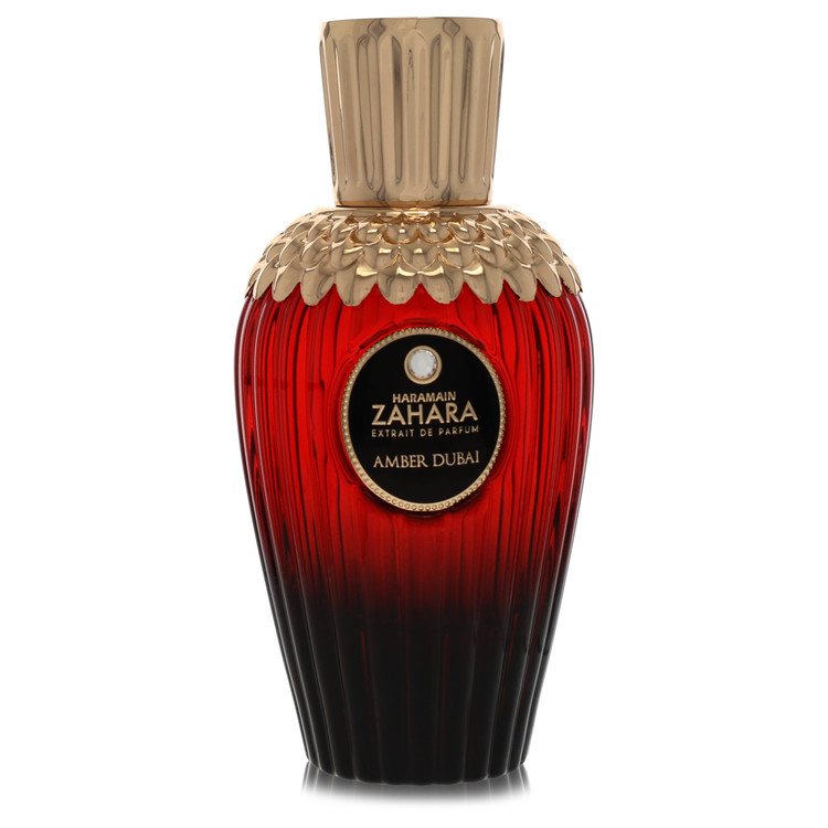 Authentic Al Haramain Zahara Amber Dubai EXtrait De Parfum Spray (Tester) 3.33 oz Outlet Batch Verified Bottle