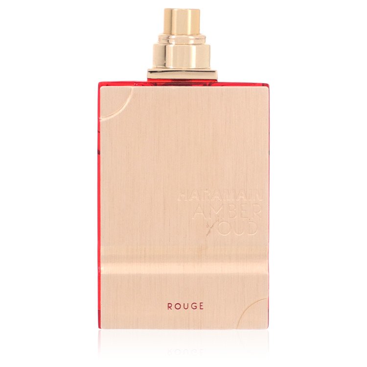 Authentic Al Haramain Amber Oud Rouge Eau De Parfum Spray (Tester) 2 oz Outlet Batch Verified Bottle