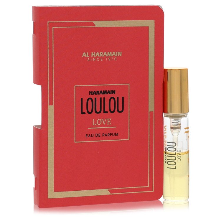 Authentic Al Haramain Loulou Love Vial (sample) 0.5 oz Outlet Batch Verified Bottle