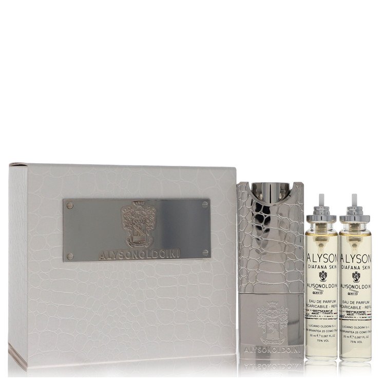 Diafana Skin by Alyson Oldoini  Women Eau De Parfum Refillable Spray Includes 3 x 20ml Refills and Refillable Atomizer 2 oz Image