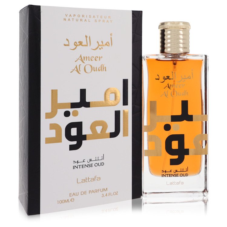 Ameer Al Oudh Intense Oud by Lattafa - Eau De Parfum Spray (Unisex) 3.4 oz 100 ml