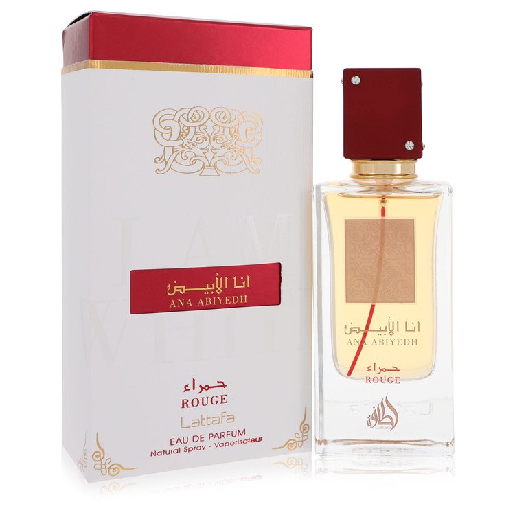 Ana Abiyedh I Am White Rouge by Lattafa - Eau De Parfum Spray (Unisex) 2 oz 60 ml