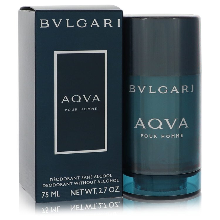 Bvlgari Aqua Pour Homme Deodorant 2.7 oz Alcohol-Free Deodorant for Men Cologne