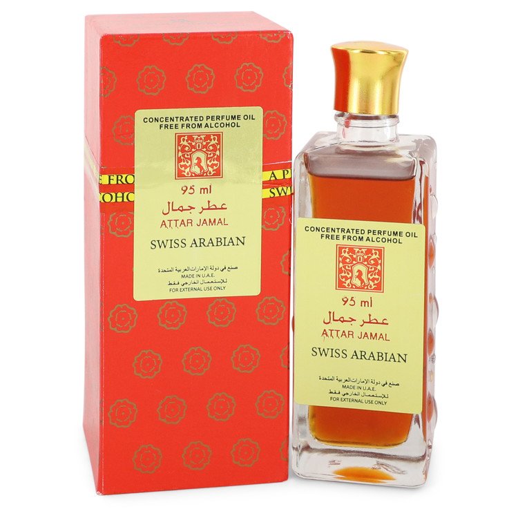 Attar Jamal by Swiss Arabian - Concentrated Perfume Oil Free From Alcohol (Unisex) 3.2 oz 95 ml