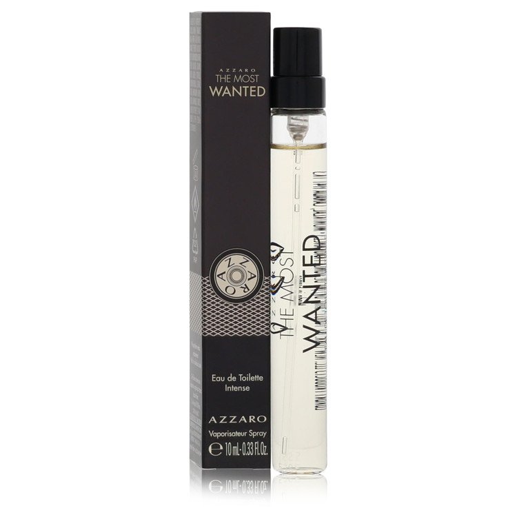 Authentic Azzaro The Most Wanted Eau De Toilette Spray .33 oz Outlet Batch Verified Bottle