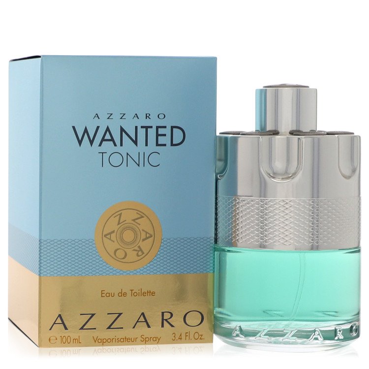 Azzaro Wanted Tonic Cologne by Azzaro 3.4 oz EDT Spray for Men