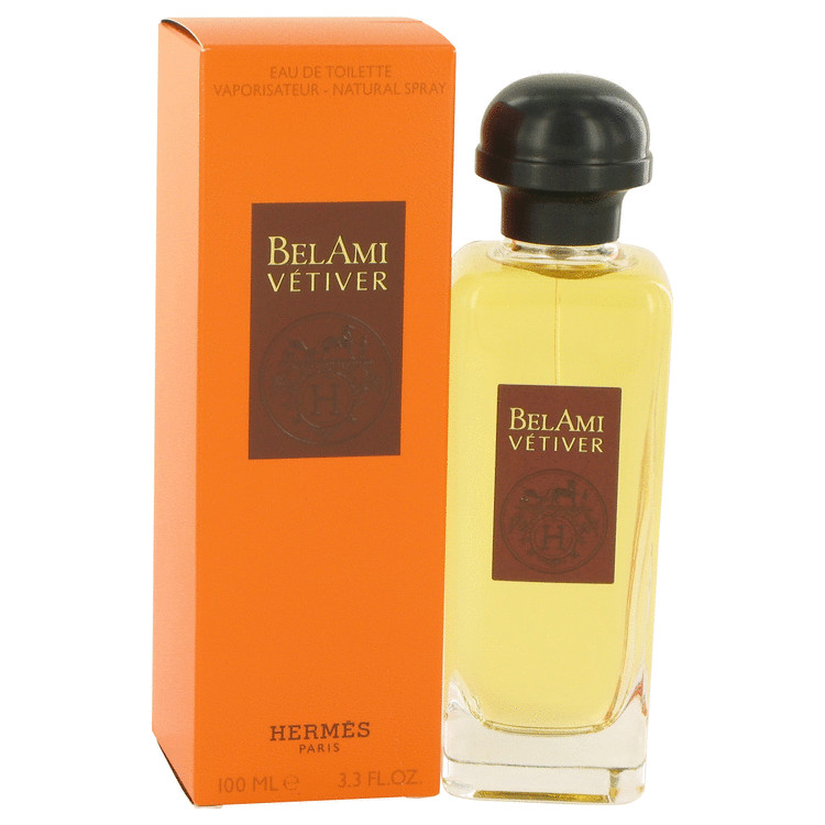 Bel Ami Vetiver Cologne by Hermes 100 ml Eau De Toilette Spray for Men