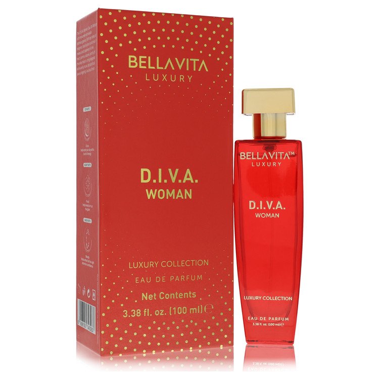 Bellavita Luxury D.i.v.a Perfume 100 ml EDP Spray for Women