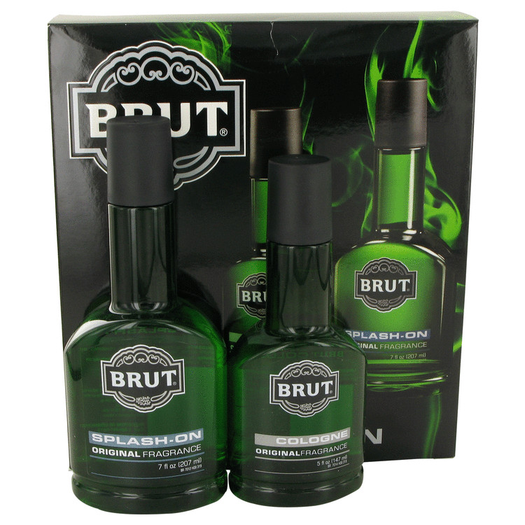 Brut Gift Set -- Gift Set - 5 oz Eau De Cologne + 7 oz Eau De Cologne for Men