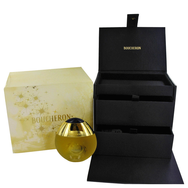 Boucheron Gift Set -- Gift Set - 1.6 oz Eau De Toilette Spray + Free Jewelry Box for Women