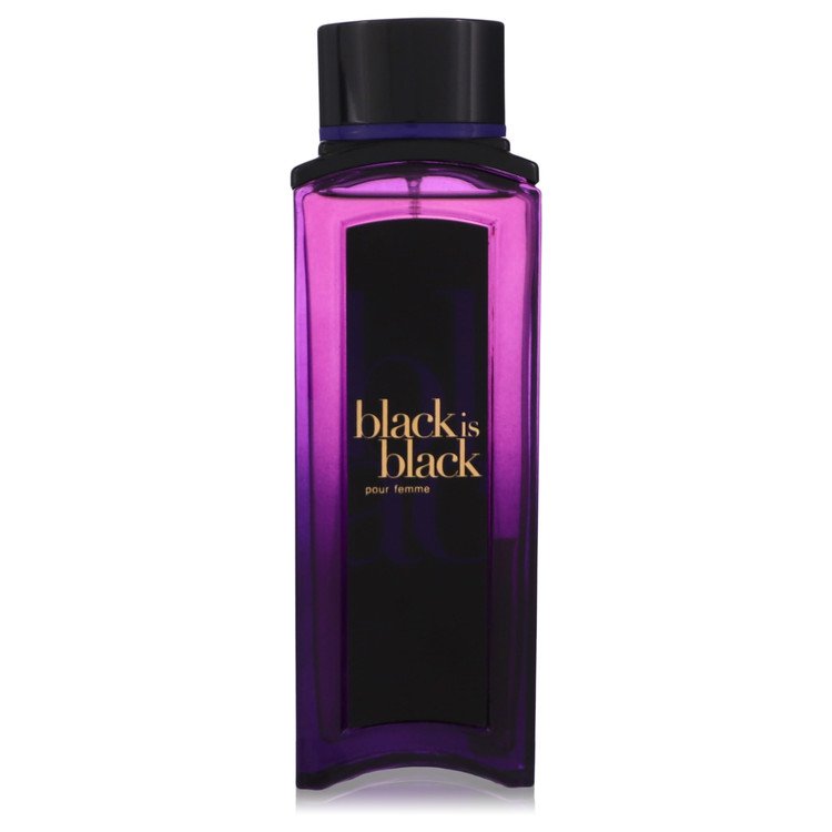 Black is Black by Nu Parfums - Eau De Parfum Spray (unboxed) 3.3 oz 100 ml for Women