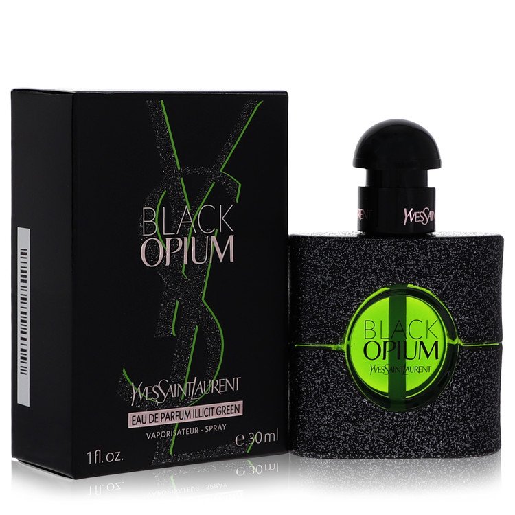 Black Opium Illicit Green by Yves Saint Laurent - Eau De Parfum Spray 1 oz 30 ml for Women