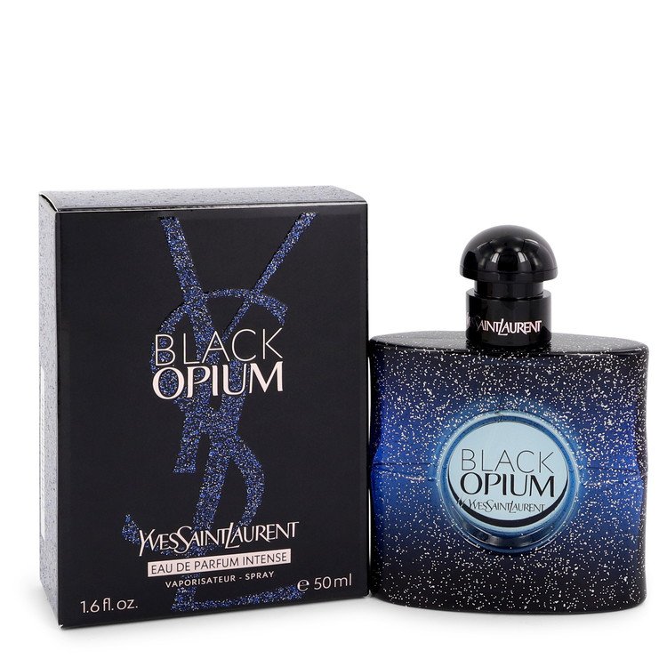 Black Opium Intense by Yves Saint Laurent - Eau De Parfum Spray 1.6 oz 50 ml for Women