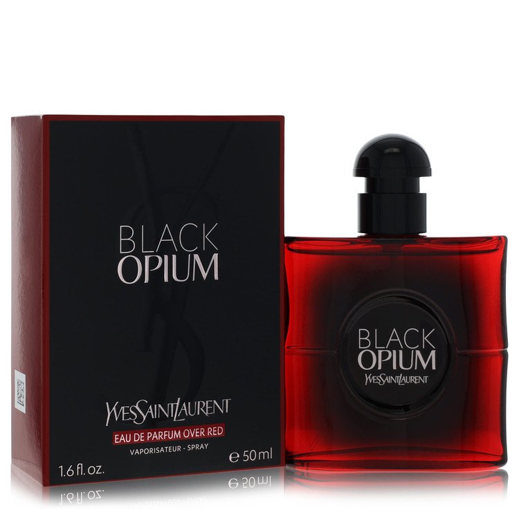 Authentic Yves Saint Laurent Black Opium Over Red Eau De Parfum Spray 1.7 oz Outlet Batch Verified Bottle