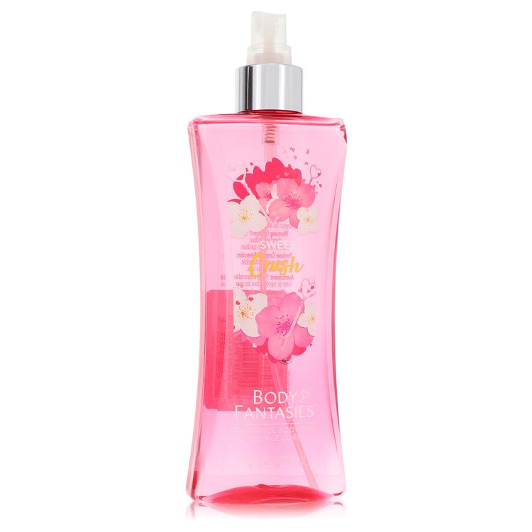 Authentic Body Fantasies Signature Sweet Crush by Parfums De Coeur Outlet Batch Verified Bottle