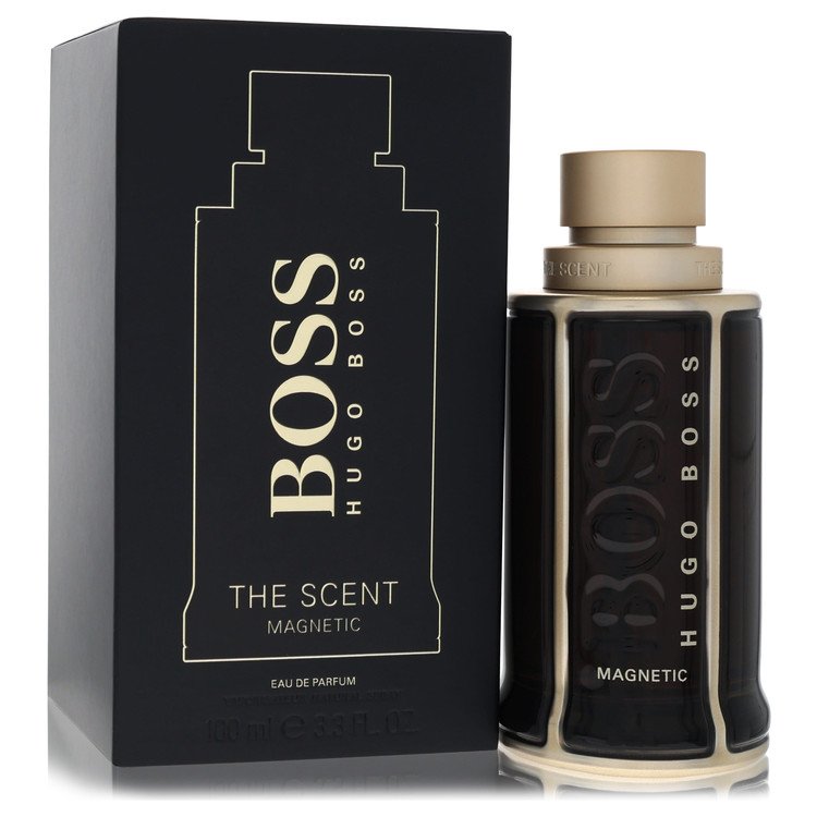 Authentic Hugo Boss Boss The Scent Magnetic Eau De Parfum Spray 3.4 oz Outlet Batch Verified Bottle