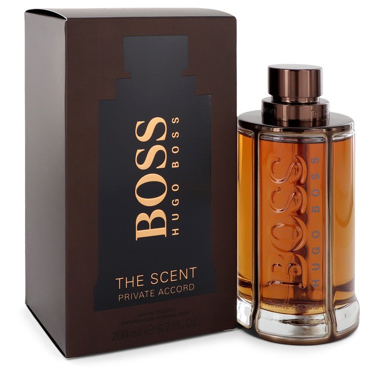 Boss The Scent Private Accord by Hugo Boss - Eau De Toilette Spray 6.7 oz 200 ml for Men