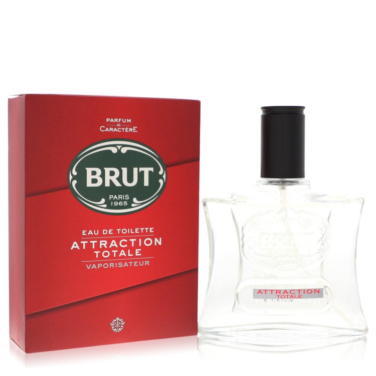 Brut Attraction Totale by Faberge - Eau De Toilette Spray 3.4 oz 100 ml for Men