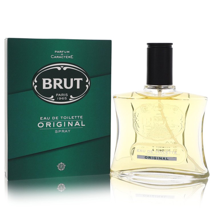 BRUT by Faberge - Eau De Toilette Spray (Original Glass Bottle) 3.4 oz 100 ml for Men