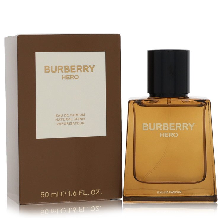 Authentic Burberry Hero Eau De Parfum Spray 1.7 oz Outlet Batch Verified Bottle