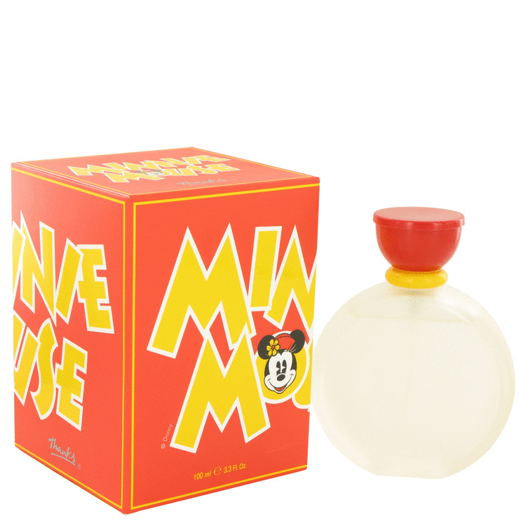 Minnie Mouse by Disney Eau De Toilette Spray (Packaging may vary) 3.4 oz