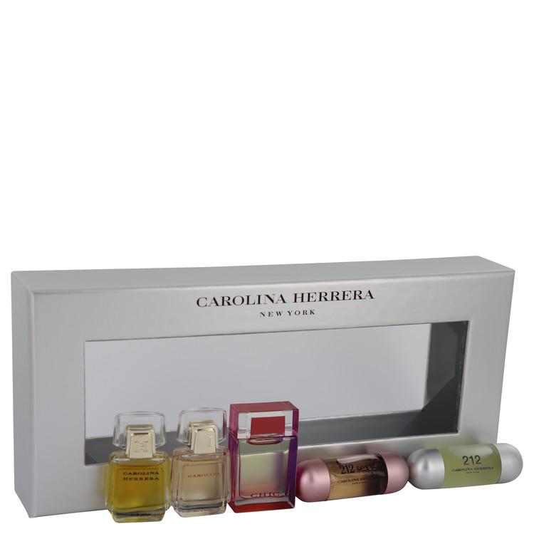 Carolina Gift Set -- Gift Set - Mini Gift Set Includes Carolina Herrera, Carolina, Chic, 212 and 212 Sexy. for Women