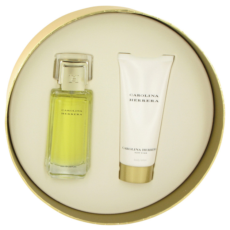Carolina Herrera Gift Set -- Gift Set - 1.7 oz Eau De Parfum Spray + 3.4 oz Body Lotion for Women