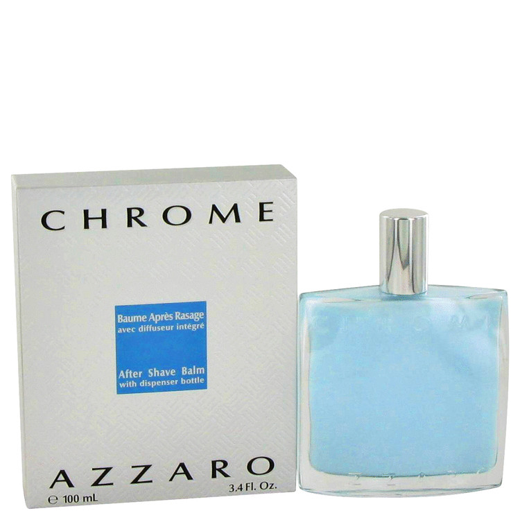 Chrome After Shave Balm 3.4 oz After Shave Balm (with Pump-unboxed) for Men