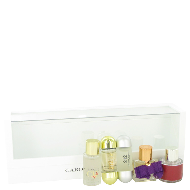 Ch Carolina Herrera Gift Set -- Gift Set - Mini Set includes 212, 212 VIP, CH, CH Eau De Parfum Sublime, and CH L'eau in beautiful gift box. for Women
