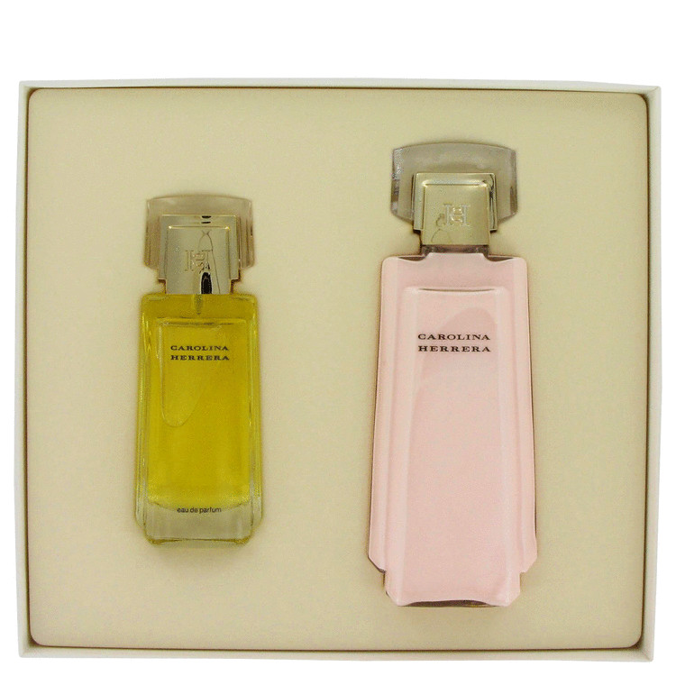 Carolina Herrera Gift Set -- Gift Set - 1.7 oz Eau De Parfum Spray + 6.7 oz Body Lotion for Women