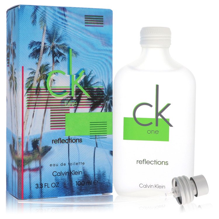 CK One Reflections by Calvin Klein Eau De Toilette Spray (Unisex) 3.4 oz Image