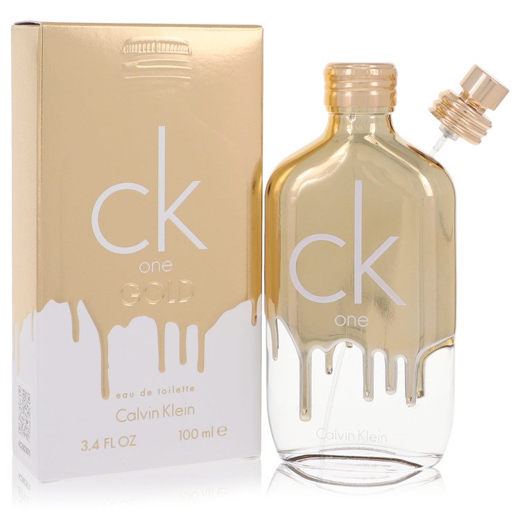 Calvin Klein Ck One Gold Perfume 3.4 oz EDT Spray (Unisex) for Women