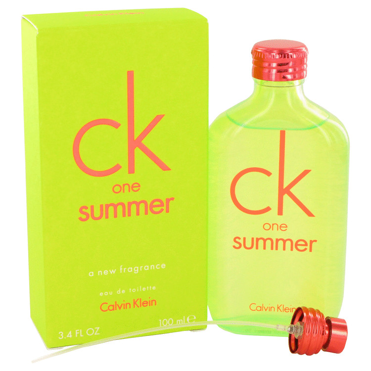 Ck One Summer Cologne 3.4 oz EDT Spray (2012) for Men
