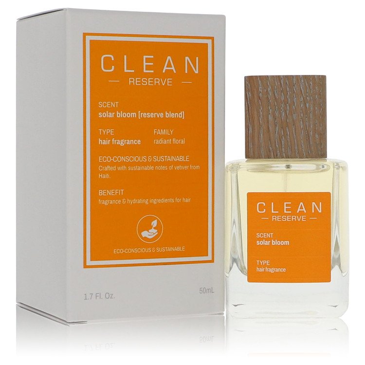 Clean Reserve Solar Bloom Perfume 50 ml Hair Fragrance (Unisex) for Women
