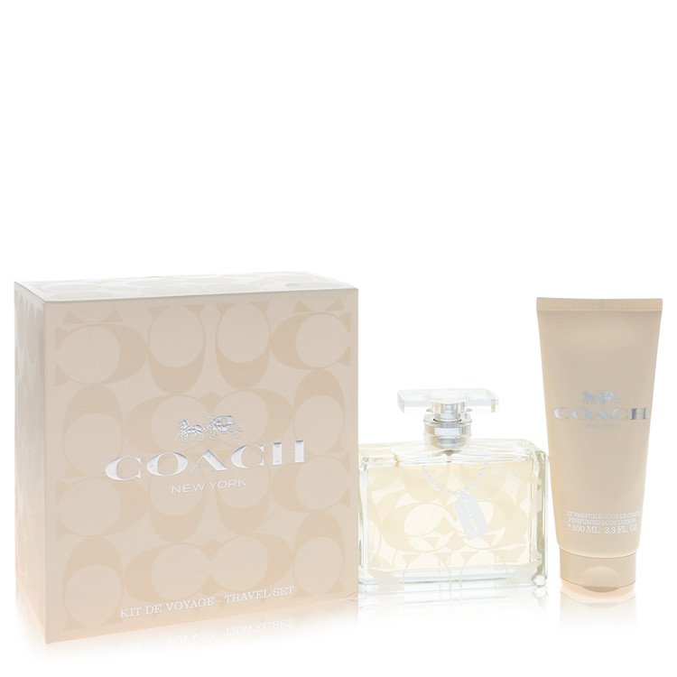 Coach Signature Gift Set -- Gift Set - 3.3 oz EDP + 3.3 oz Body Lotion Travel Set for Women