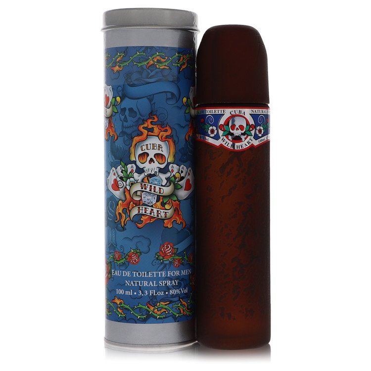 Cuba Wild Heart Cologne by Fragluxe 100 ml EDT Spray for Men