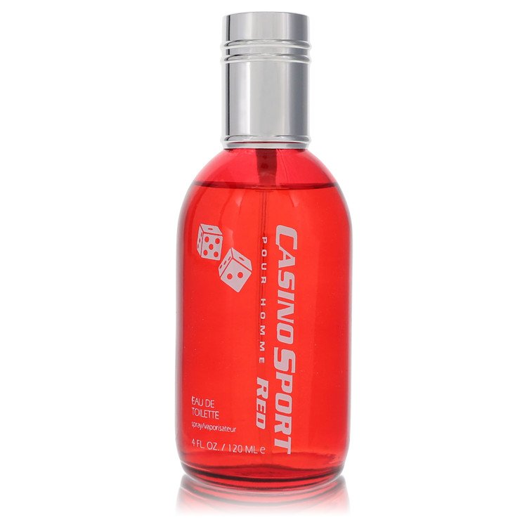 Casino Sport Red by Casino Perfumes - Eau De Toilette Spray (unboxed) 4 oz 120 ml for Men