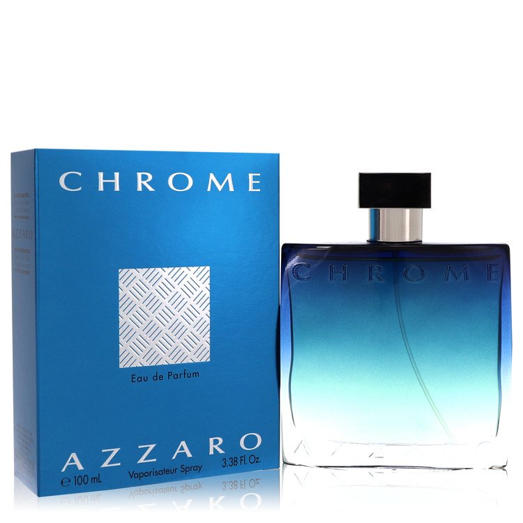 Chrome Cologne by Azzaro 3.4 oz EDP Spray for Men