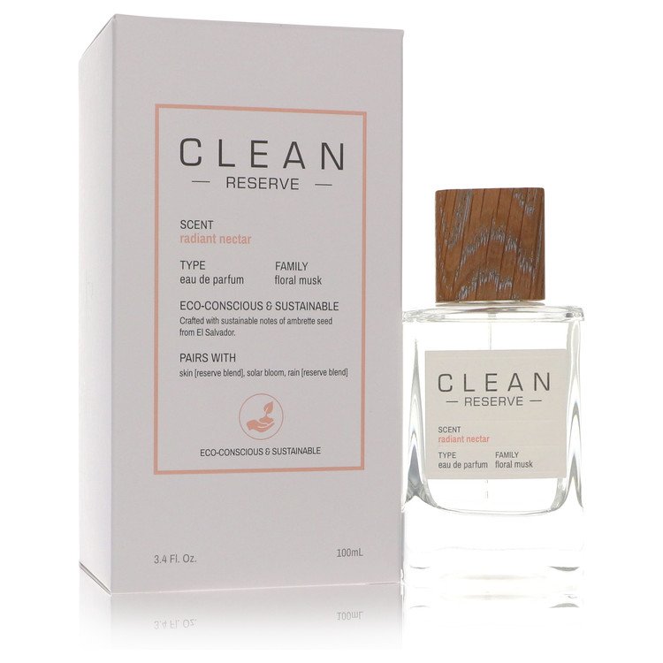 Clean Reserve Radiant Nectar by Clean - Eau De Parfum Spray (Unisex) 3.4 oz 100 ml