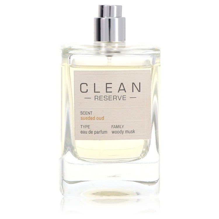 Authentic Clean Sueded Oud Eau De Parfum Spray (Tester) 3.4 oz Outlet Batch Verified Bottle