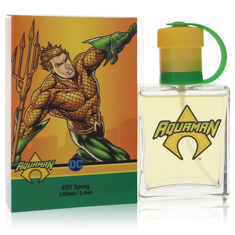 DC Comics Aquaman by Marmol & Son - Eau De Toilette Spray 3.4 oz 100 ml for Men