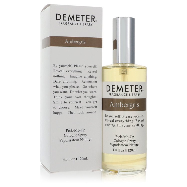Demeter Ambergris Cologne 120 ml Pick Me Up Cologne Spray (Unisex) for Men