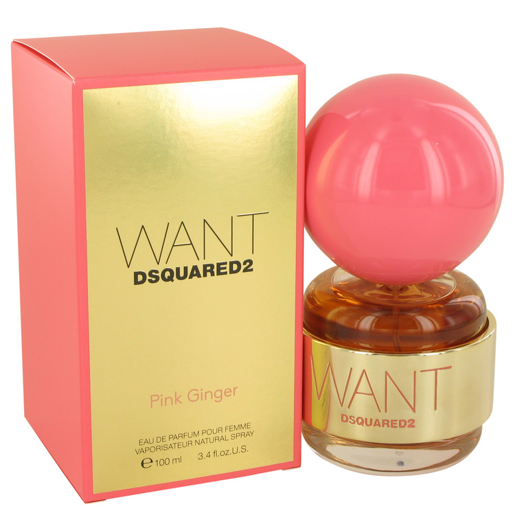 Dsquared2 Want Pink Ginger Perfume 100 ml EDP Spay for Women