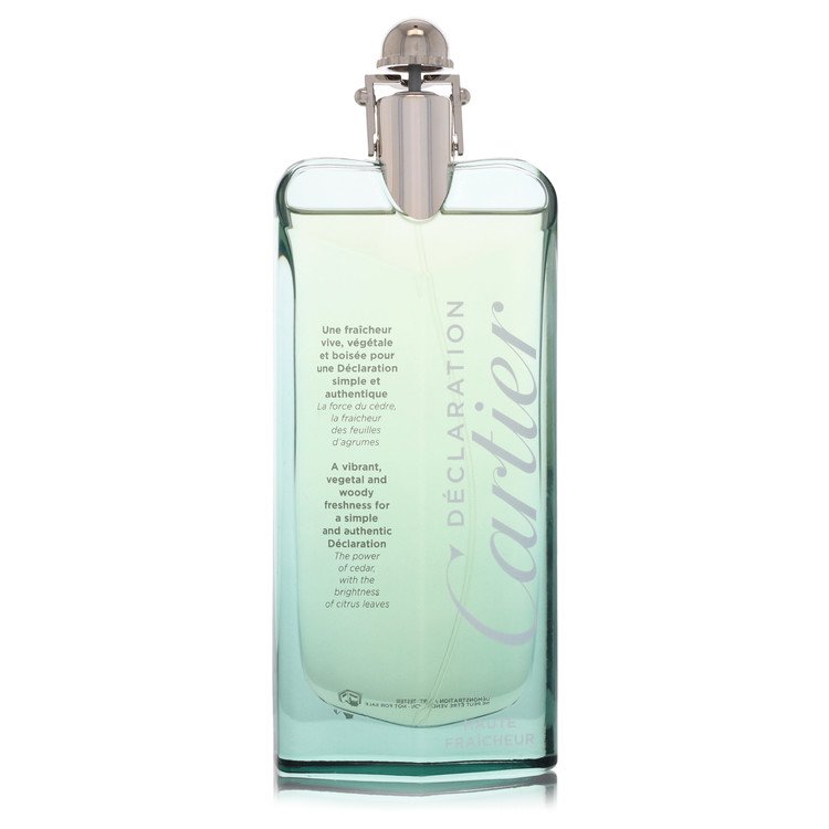Cartier Declaration Haute Fraicher Cologne 3.4 oz EDT Spray(Tester) for Men